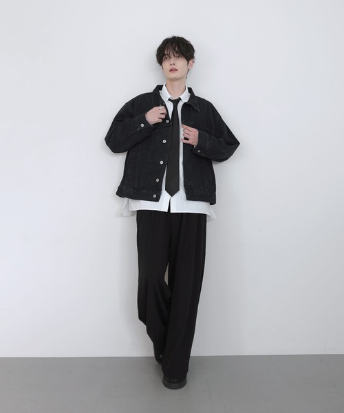 LILL（リル） デニムジャケット gジャン 「13oz」ワイドシルエット