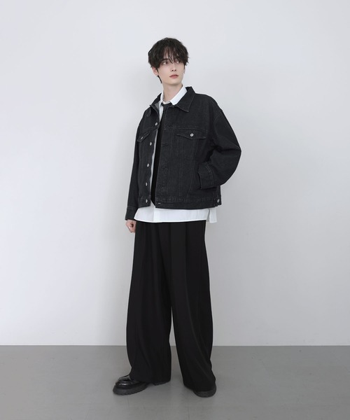 LILL（リル） デニムジャケット gジャン 「13oz」ワイドシルエット