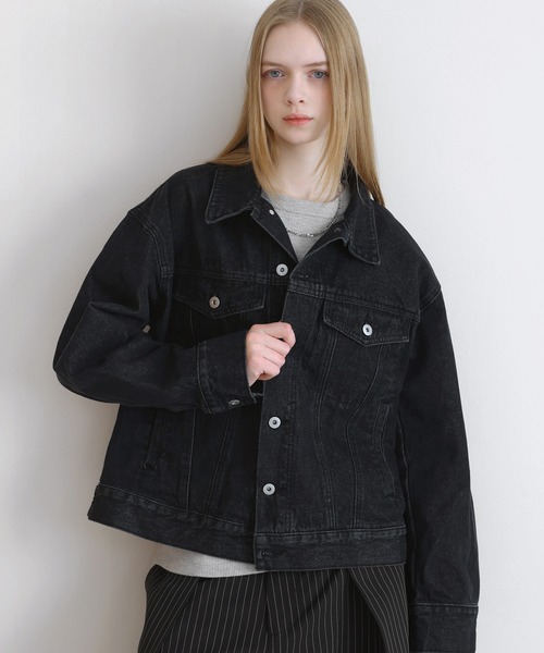 LILL（リル） デニムジャケット gジャン 「13oz」ワイドシルエット