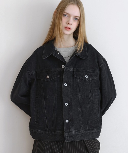 LILL（リル） デニムジャケット gジャン 「13oz」ワイドシルエット