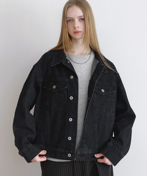 LILL（リル） デニムジャケット gジャン 「13oz」ワイドシルエット
