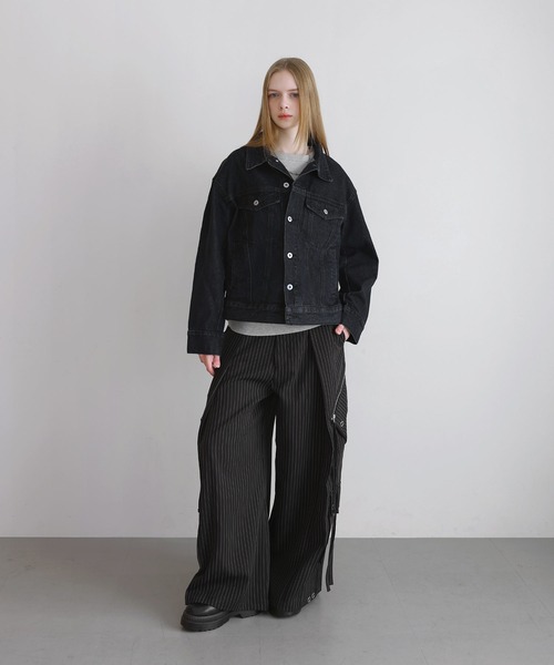 LILL（リル） デニムジャケット gジャン 「13oz」ワイドシルエット