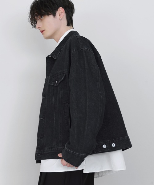 LILL（リル） デニムジャケット gジャン 「13oz」ワイドシルエット