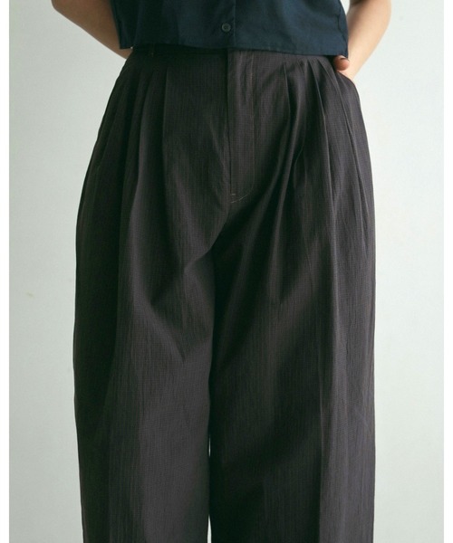 アンヌーク　Check Tuck Pants 36 anuke(アンヌーク) Check Tuck Pants | サウスオレンジ｜メンズ