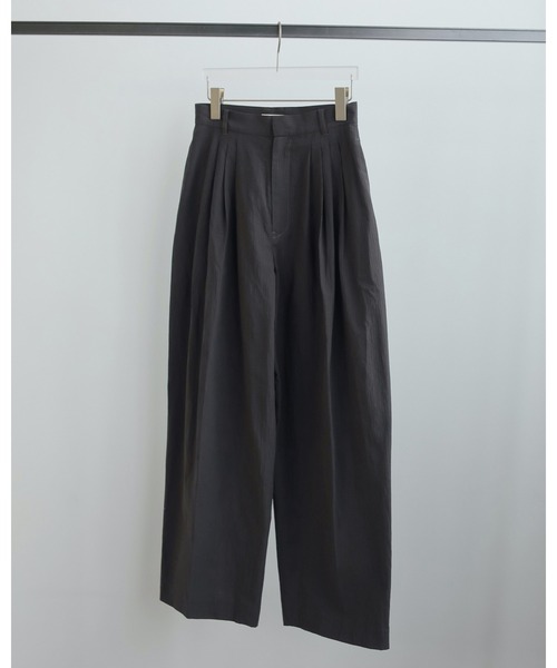 【新品】anuke Check Tuck Pants 36サイズ anuke(アンヌーク) Check Tuck Pants | サウスオレンジ｜メンズ