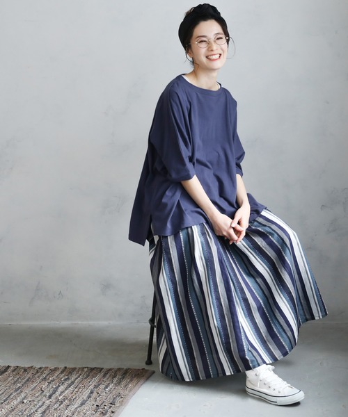 soulberry 「soulberry」 半袖Tシャツ 4L ブルー系その他
