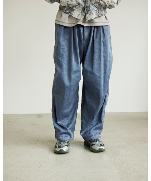 BEAMS 8部丈バルーンデニムパンツLサイズ BEAMS パンツ バルーン イージー メンズ : ZOZOTOWN Yahoo!店