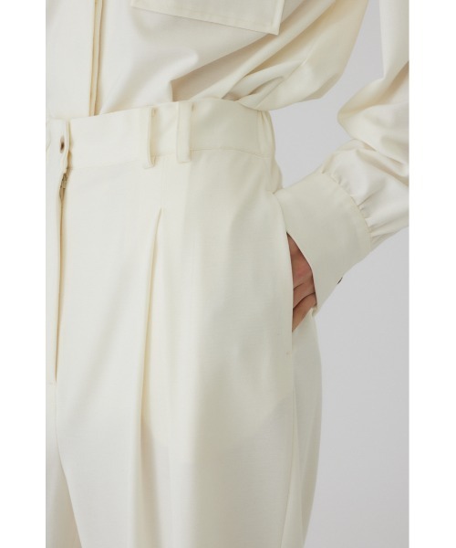RIM.ARK ワイドパンツ スラックス パンツ Relax jersey tuck PT 
