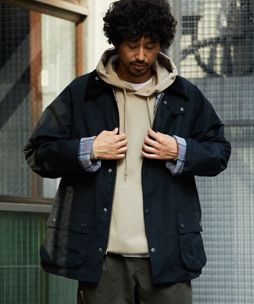 【別注】 Barbour（バブアー）ジップブルゾン Barbour（バブアー）の「【別注】 ＜Barbour＞ ジップ ブルゾン
