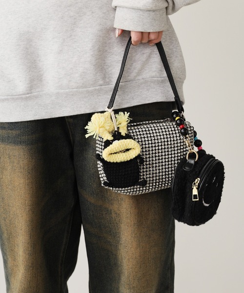 ROOP TOKYO キーケース Key case with woolen monster motif / 毛糸