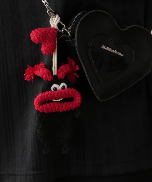 ROOP TOKYO キーケース Key case with woolen monster motif / 毛糸