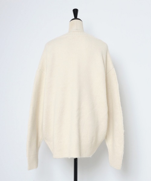 「Bonjour Sagan」 ニットカーディガン FREE ライトベージュ レディース_画像3