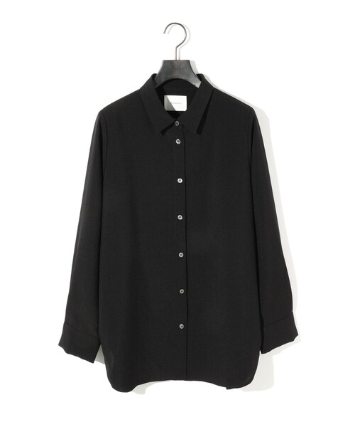 ブラウス シャツ MIDIUMISOLID for Ladies ベーシックロングシャツ レディース MIDIUMISOLID ブラウス シャツ for Ladies ベーシックロング