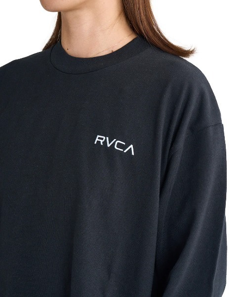 RVCA tシャツ レディース BANDANA VA BOX LOGO LS TEE ロンT