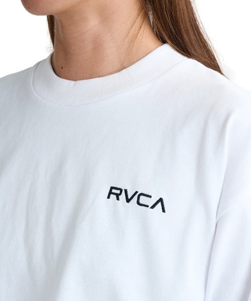 RVCA tシャツ レディース BANDANA VA BOX LOGO LS TEE ロンT
