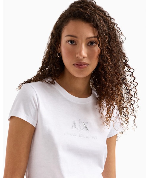 アルマーニエクスチェンジ新品ARMANI半袖TシャツレディースXS アルマーニエクスチェンジ レディース半袖Tシャツ XS 新品未使用