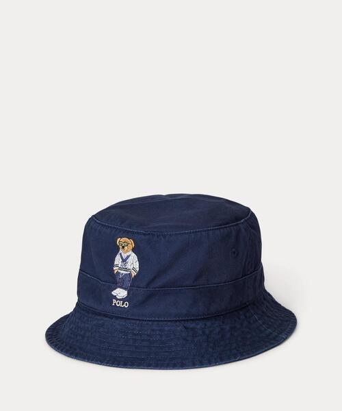 POLO RALPH LAUREN 帽子 ハット Polo ベア ツイル バケット