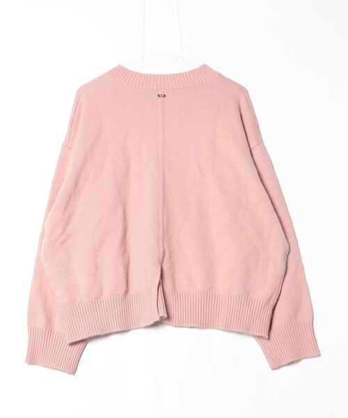 「GALLARDAGALANTE」 Vネックニット FREE ピンク レディース_画像2