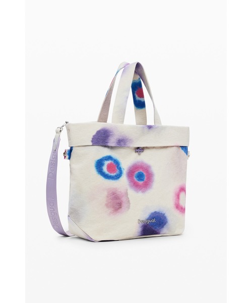 デシグアル（Desigual）/ぼかし加工デザイントートバック Desigual（デシグアル） トートバッグ ぼかし加工デザインハンドバック