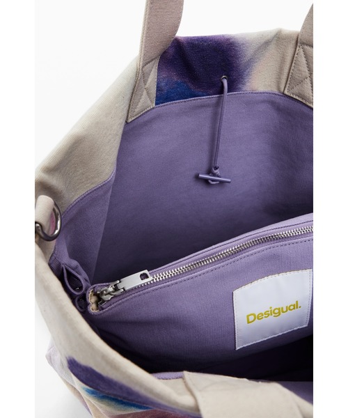 Desigual（デシグアル） トートバッグ ぼかし加工デザインハンドバック