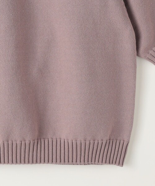 ニット セーター テープヤーン ハーフスリーブ プルオーバー レディース STEVEN ALAN ニット セーター 「Steven Alan」テープヤーン