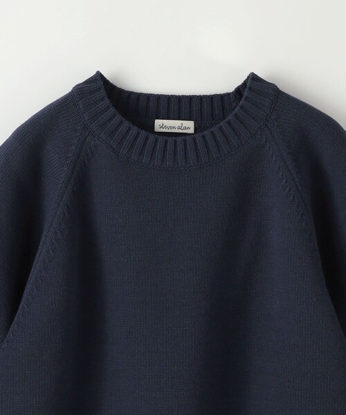 ニット セーター 「Steven Alan」アイレット ハーフスリーブ プルオーバー レディース セール】＜Steven Alan＞ボトルネック ハーフスリーブ ニット
