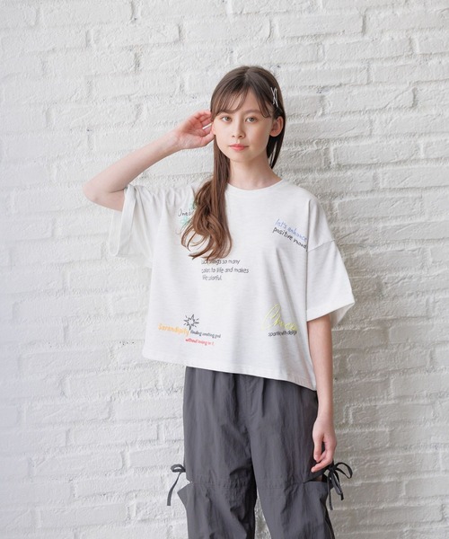 GLOBAL WORK（グローバルワーク） tシャツ ヘビロッTEE/ワイド半袖