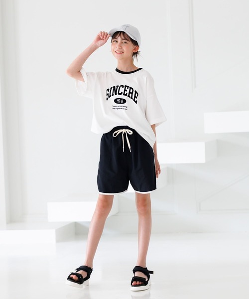 GLOBAL WORK（グローバルワーク） tシャツ ヘビロッTEE/ワイド半袖