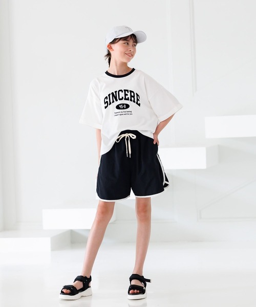 GLOBAL WORK（グローバルワーク） tシャツ ヘビロッTEE/ワイド半袖