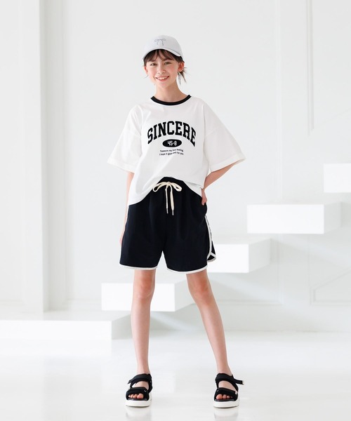 GLOBAL WORK（グローバルワーク） tシャツ ヘビロッTEE/ワイド半袖