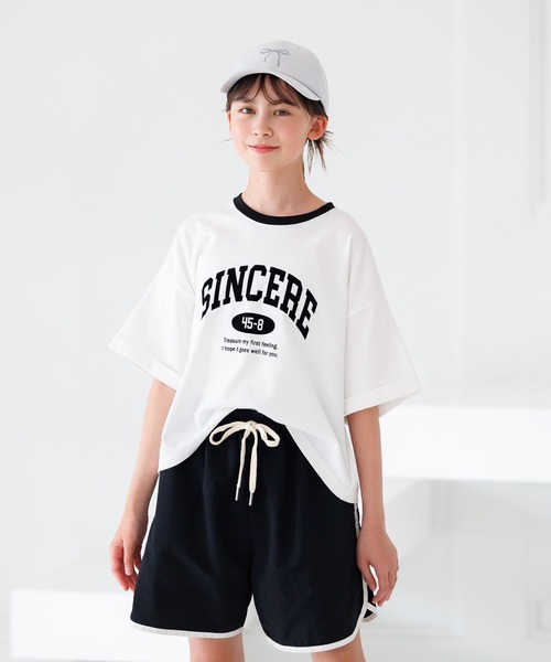 か*様 か GLOBAL WORK（グローバルワーク） tシャツ ヘビロッTEE/ワイド半袖