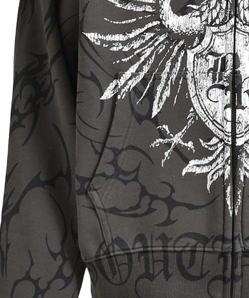 BREATH コート ジャケット 「BREATH / ブレス」TWIN HEAD LOGO ZIP UP