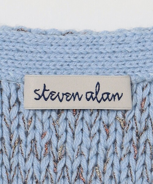 STEVEN ALAN ベスト ジレ 「Steven Alan」ラメ ニット