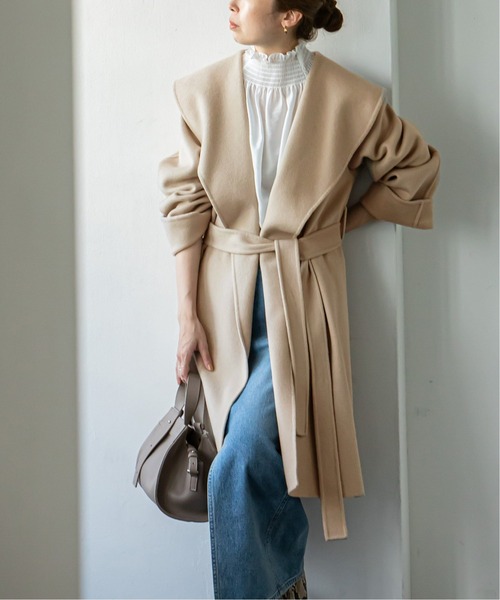 NOBLE（ノーブル） コート 36 ベージュ レディース : ZOZOTOWN Yahoo