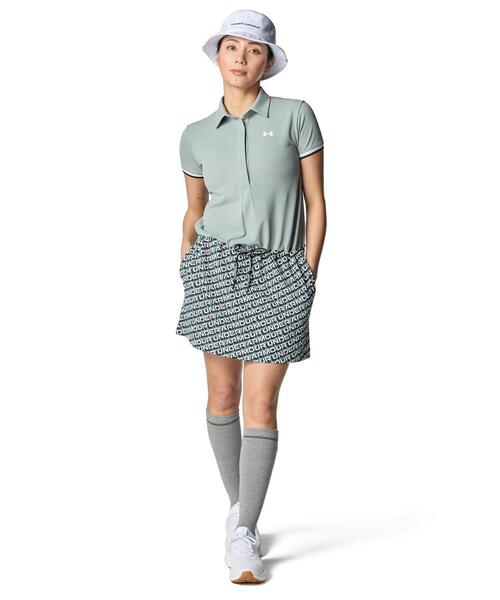 ポロシャツ ポロ UAアーマードライ カラーブロック ドレス（ゴルフ/レディース） レディース UNDER ARMOUR ポロシャツ ポロ UAアーマードライ カラーブロック