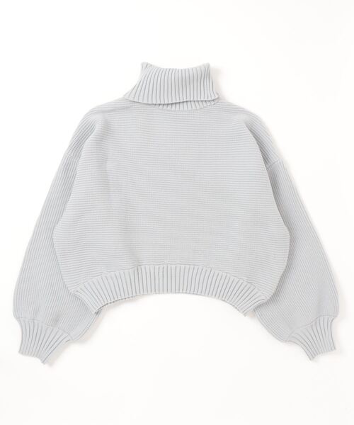 「ANAP」 タートルネックニット FREE グレー レディース_画像2