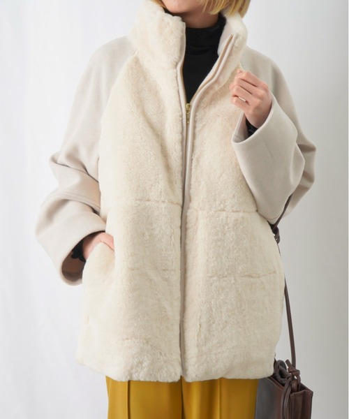 「LUCA/LADY LUCK LUCA」 ブルゾン FREE アイボリー レディース_画像3