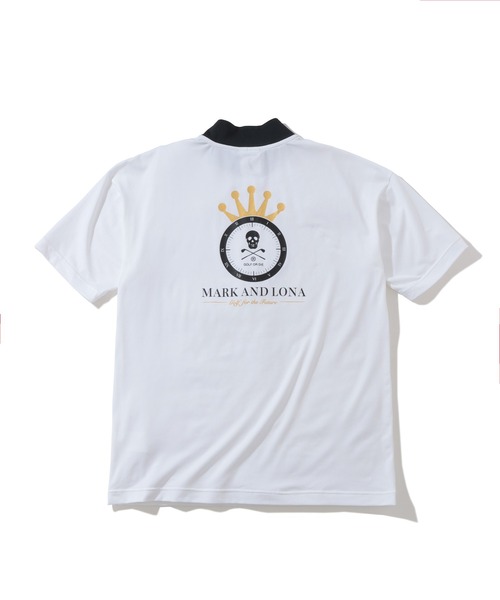 MARK & LONA ホワイトシャツ サイズ48 MARK&LONA 「MARK & LONA」 半袖Tシャツ 48 ホワイト メンズ