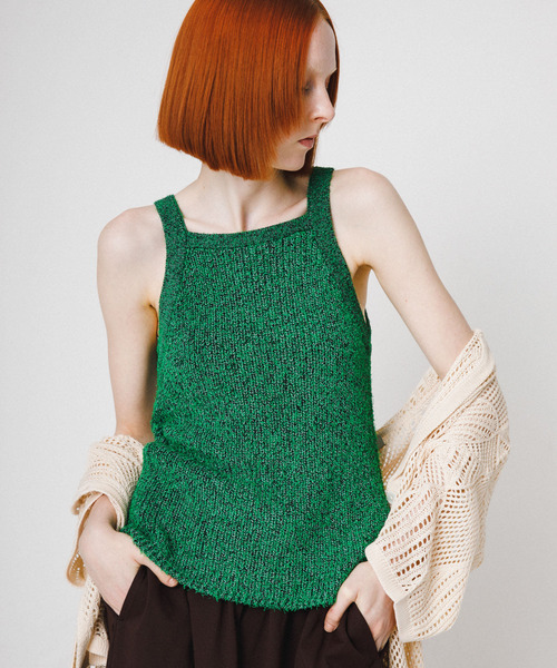 キャミソール mosa knit camisole LAATO キャミソール mosa knit camisole : ZOZOTOWN Yahoo!店