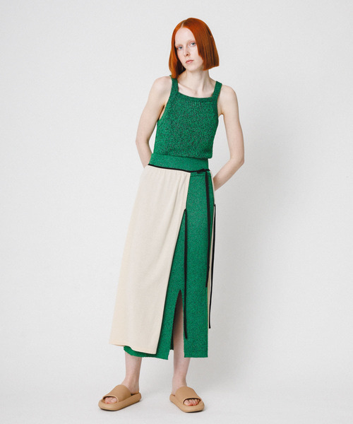 LAATO キャミソール mosa knit camisole : ZOZOTOWN Yahoo!店