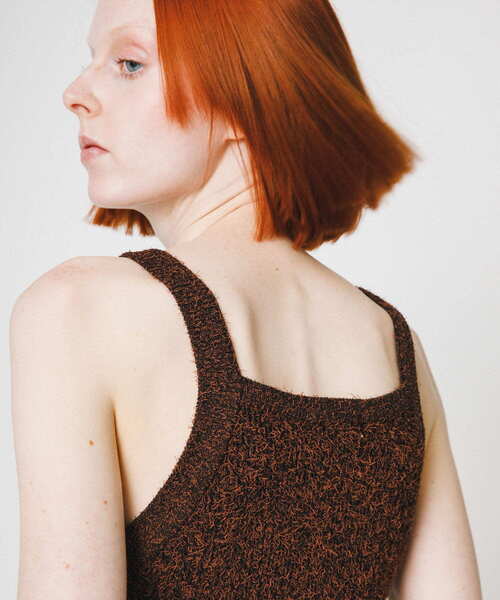 LAATO キャミソール mosa knit camisole : ZOZOTOWN Yahoo!店