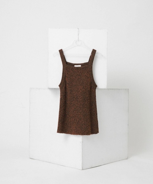キャミソール mosa knit camisole LAATO キャミソール mosa knit camisole : ZOZOTOWN Yahoo!店