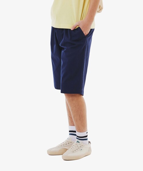 美品/廃番【ラコステ】ゴルフ ショーツ ハーフパンツ ショートパンツ グレー×紺 LACOSTE - 美品/廃番【ラコステ】ゴルフ ショーツ ハーフパンツ