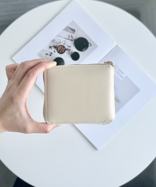 CLEA 二つ折り財布 財布 「5色展開」シンプル無地二つ折りウォレット