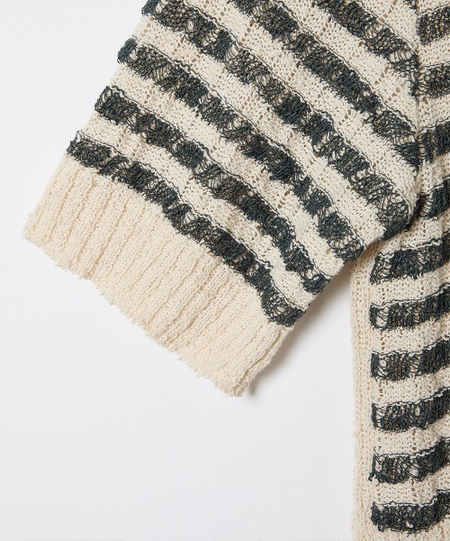 leinwande（ラインヴァンド） ニット セーター Konjac Yarn Border
