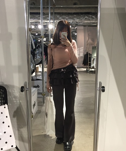 パンツ JD JUDIN（ジュディン） パンツ Frill skirt layered pants「JD