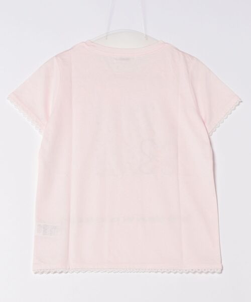 TINA：JOJUN tシャツ ガーリー 半袖コラージュTシャツ