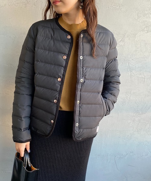 「Vincent et Mireille」 ダウンジャケット 34 ライトベージュ レディース_画像2