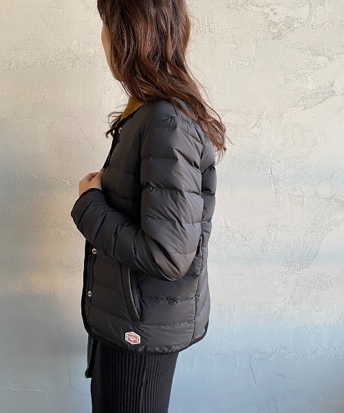 「Vincent et Mireille」 ダウンジャケット 34 ライトベージュ レディース_画像4