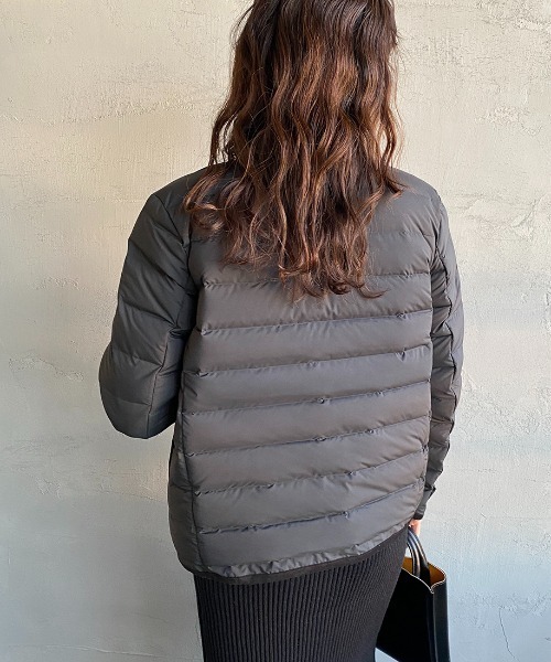 「Vincent et Mireille」 ダウンジャケット 34 ライトベージュ レディース_画像5